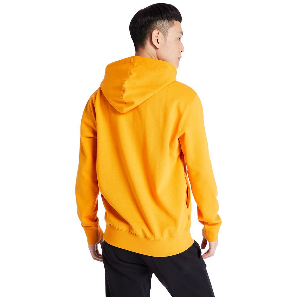 Sudadera Timberland Hombre Camo Tree-Logo Hoodie Naranjas - Chile YKT-427953